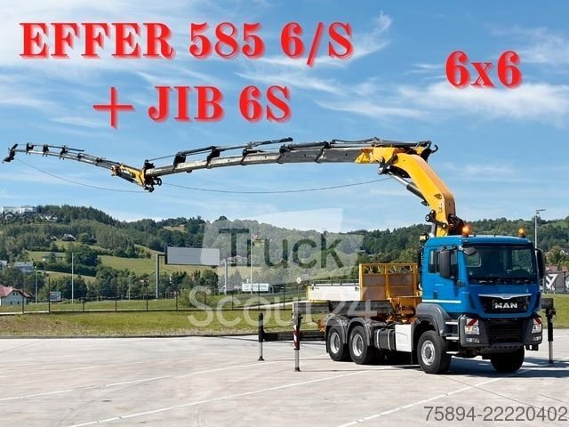 Autokran MAN TGS 26.440*Sattelzugmaschine + KRAN/FUNK * 6x6 gebraucht