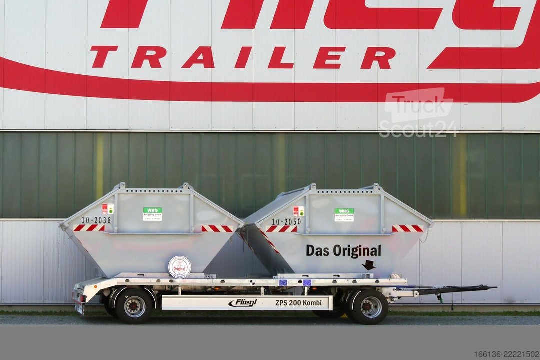 Anhänger mit Standardaufbau Fliegl Kombianhänger ZPS 200 K-Jumbo-Z neu