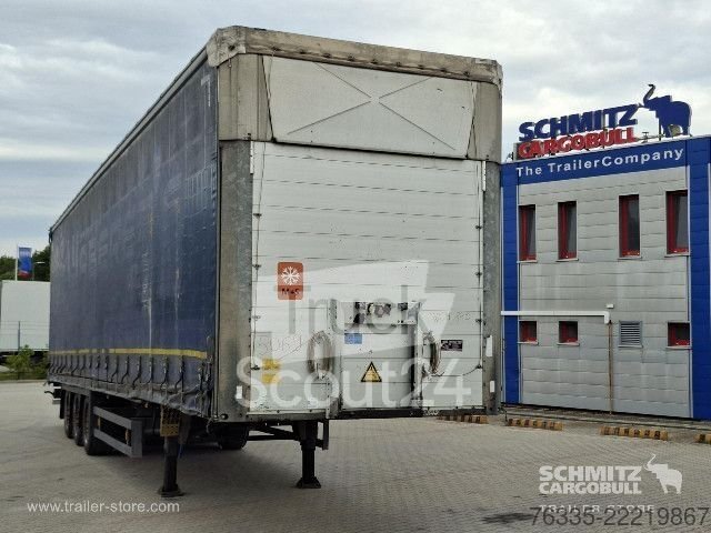 Auflieger mit Pritsche & Plane Schmitz Cargobull Curtainsider Mega gebraucht