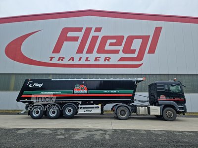 Kipper Auflieger Fliegl 3-Achs Sattelkipper Alu 40 m  neu