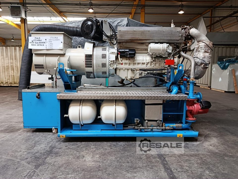 Block combined heat and power stations MDE MBK 2876 LN