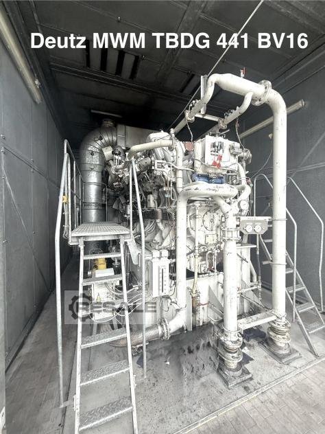 Block combined heat and power stations MWM DEUTZ TBDG 441 BV16