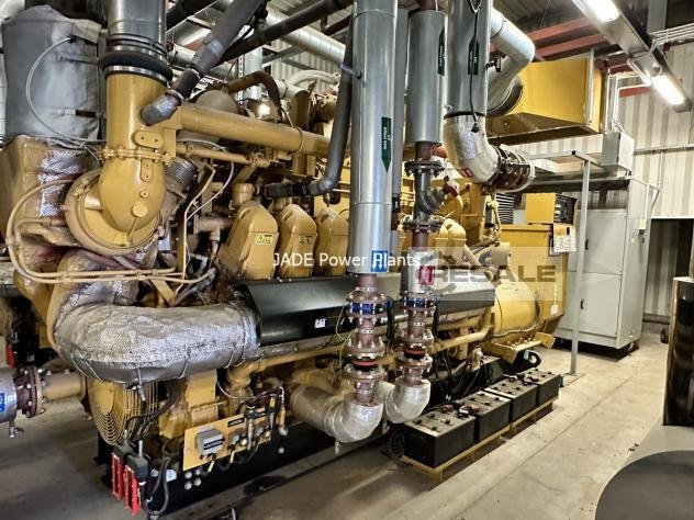 Block combined heat and power stations CAT CHP 2xG3516C Gas Generator