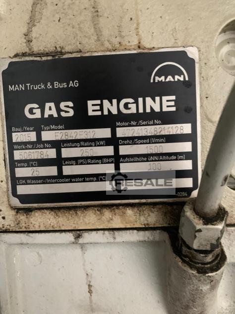 Block combined heat and power stations MAN E2842 E312