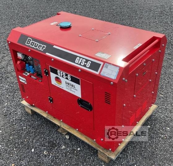 Diesel generators BAUER GFS-6ATS, 6kW, 230/400V