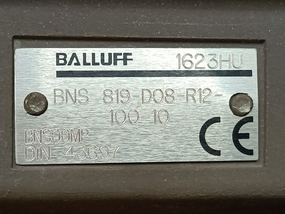 Electrical BALLUFF BNS 819-D08-D12-100-10