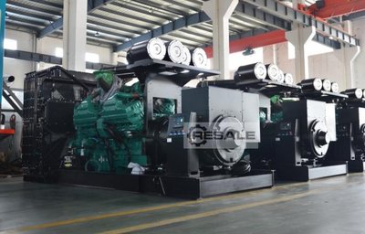 Diesel generators CUMMINS 1650kVA/1320kW Diesel