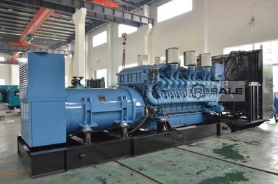 Diesel generators MTU 3000kVA/2400kW Diesel