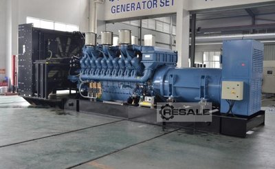 Diesel generators MTU 1250kVA1000kW Diesel