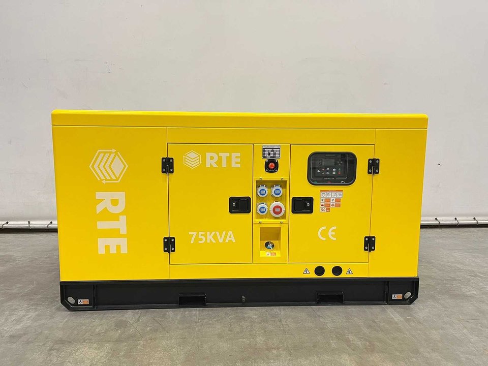 RTE - 2026 - 7747 - 75KVA Emergency Power Generator