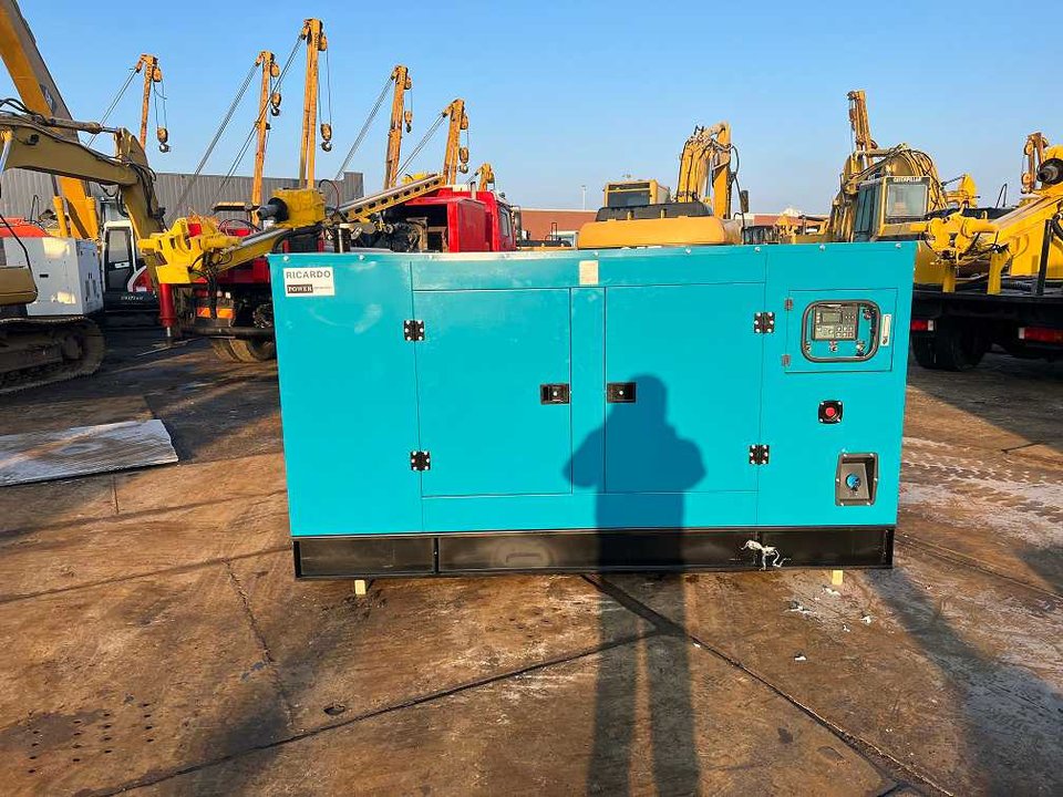 Ricardo GF-100 100KVA (80KW) 3 Phase Silent Emergency Power Generator