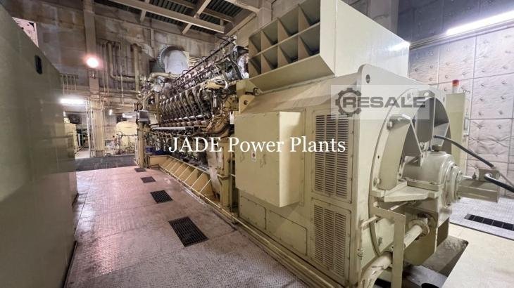 Gas generators MITSUBISHI 5.5 MW 18KU30GA MACH-30G