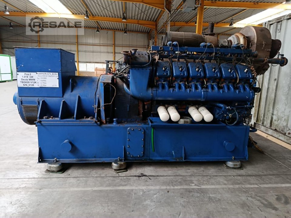 Gas generators MWM TBG 620 V12 K