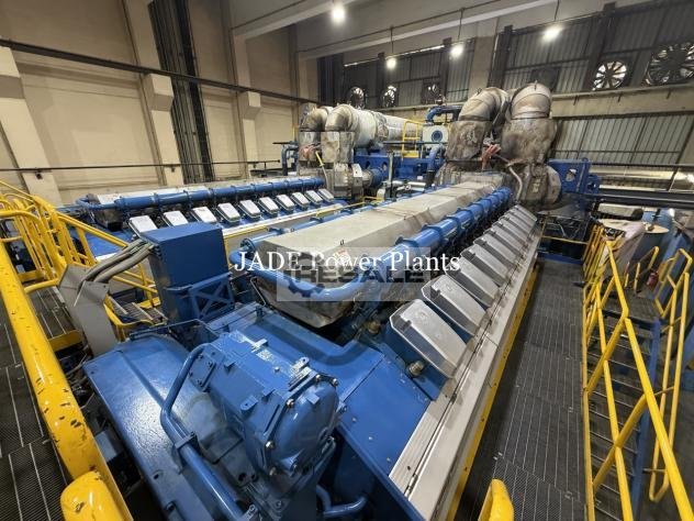 Gas generators WARTSILA 2x20V34DF Tri-Fuel CHP 19.5MW/