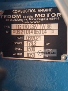 Gas generators TEDOM NATURAL GAS TG170G5VTW86
