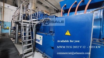 Gas generators MWM TBG 632 V16