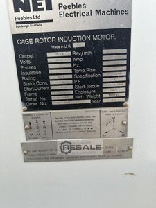 Generators NEI PEBBLES LTD 1989
