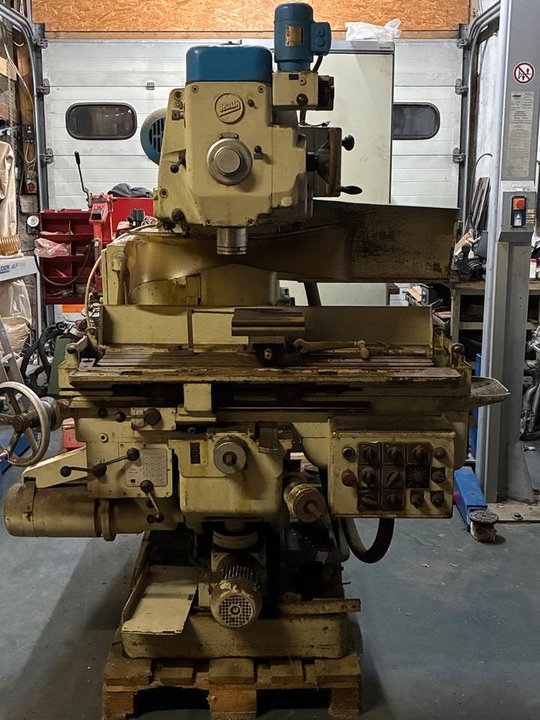 Fräsmaschine Fräse Keilnutenfräsmaschine Hurth LF4 wie Deckel FP2