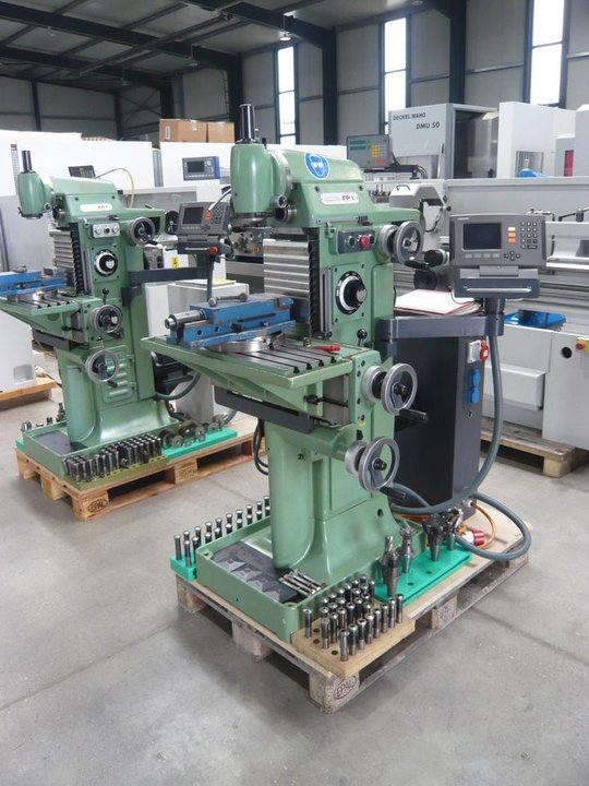 Deckel FP1 Fräsmaschine repowered by FPS BJ 2010 Heidenhain ND780
