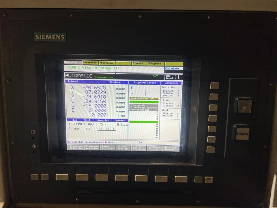 Jung CNC Flachschleifmaschine Etsatzteile