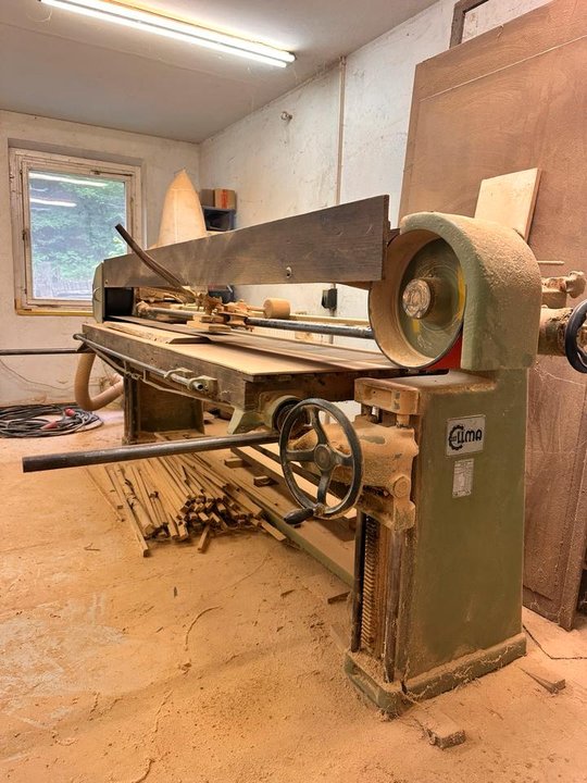 Bandschleifmaschine VEB ELLMA