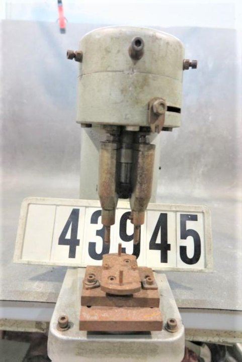 2 Spindel Tischbohrmaschine Nietmaschine Lochstanze 43945
