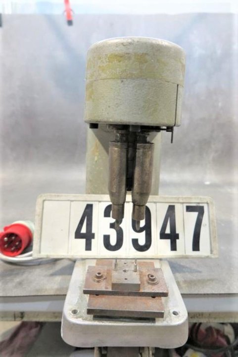 2 Spindel Tischbohrmaschine Nietmaschine Lochstanze 43947