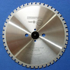 Metall Kreissäge Wippsäge Sägeblatt 250mm x 30mm 356
