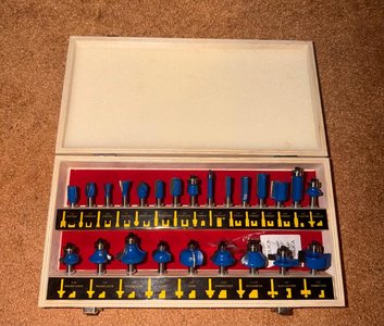 24 Teiliges Fräse Set Neu!!!!