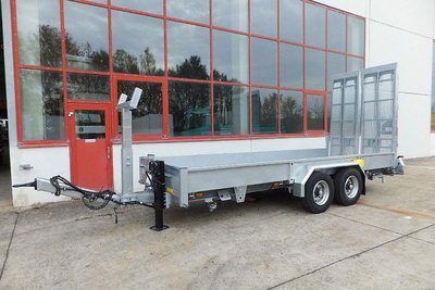 Möslein TT 11-E6x2 Tieflader für Fräsen breiten Rampen, N