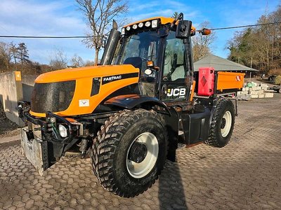 JCB 2155 4WS HMV Landpower Fasttrac Traktor Kipper Pritsche 4 Rad-Lenkung
