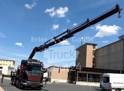 Autokran SCANIA R 580 V8, HIAB 211, Retarder, Standklima gebraucht