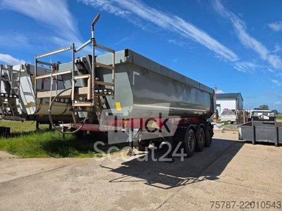 Kipper Auflieger SCHMITZ CARGOBULL ca. 26 cbm Hlabrund Hinterkipper, Lift gebraucht