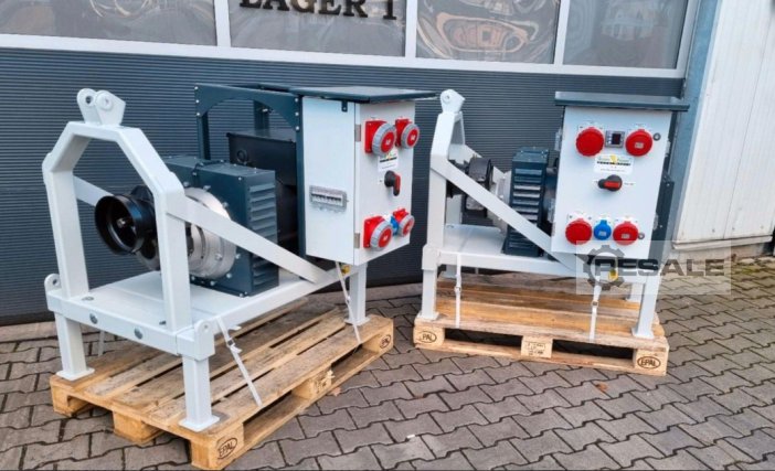 Power-take-off shaft generators GREEN POWER 22 - 80 kVA with AVR - IP45