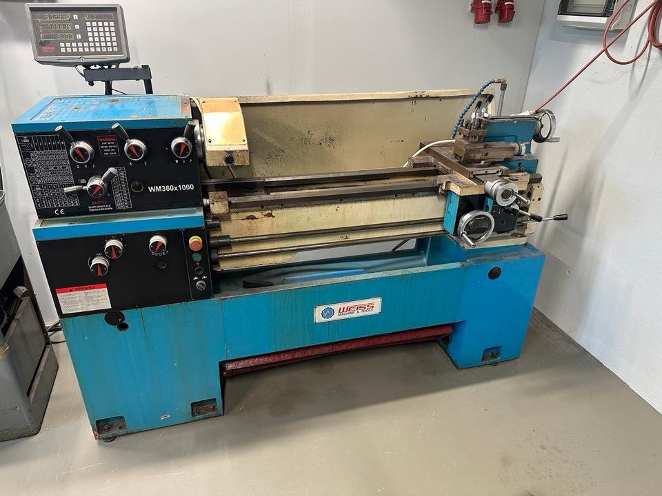 Drehbank konventionell Weiss WM360x1000
