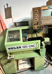 Weiler CNC 120 Drehmaschine Siemens T810