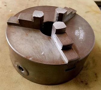 DrehFutter, DrehMaschine, Gr.160mm, 3 Backen Futter Weiler