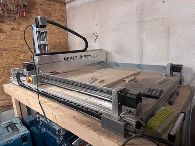 HIGH-Z S-1000 CNC Fräsmaschine für Heimwerker