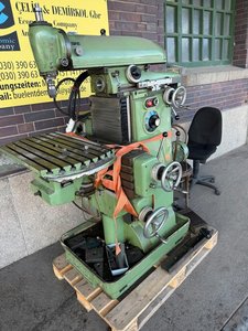 Deckel fp 2 Robuste Fräsmaschine grün für Werkstatt