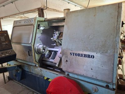 CNC Drehmaschine Storebro STM 2000 Siemenns 810T