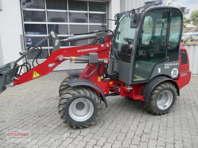 Weidemann 1280 - Euroaufnahme Hoflader