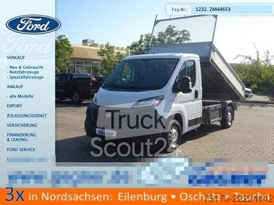 Transporter mit Kipper FIAT Ducato 35 140 L2 3-Seiten-Kipper AHK gebraucht