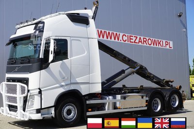 Hakengerät-Lkw Volvo FH 500 6x2 / Meiller RS26 hooklift gebraucht