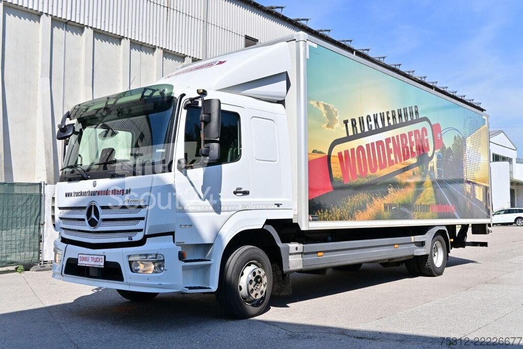 Kühlkoffer-LKW Mercedes-Benz Atego 1221  E6 LBW Bett Schlafkabine 18 Paletten gebraucht