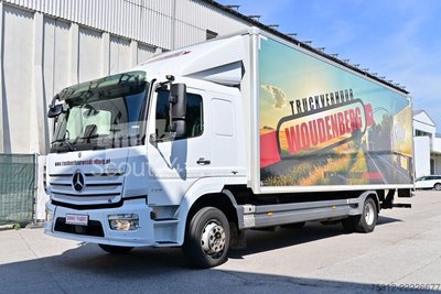 Kühlkoffer-LKW Mercedes-Benz Atego 1221  E6 LBW Bett Schlafkabine 18 Paletten gebraucht