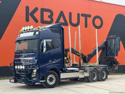 Baumstamm-Transporter Volvo FH 16 750 6x4 KESLA 2110 / RETARDER gebraucht