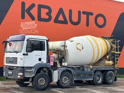 Mischpult MAN TGA 35.360 8x4 LIEBHERR 9 m3 / FULL STEEL gebraucht