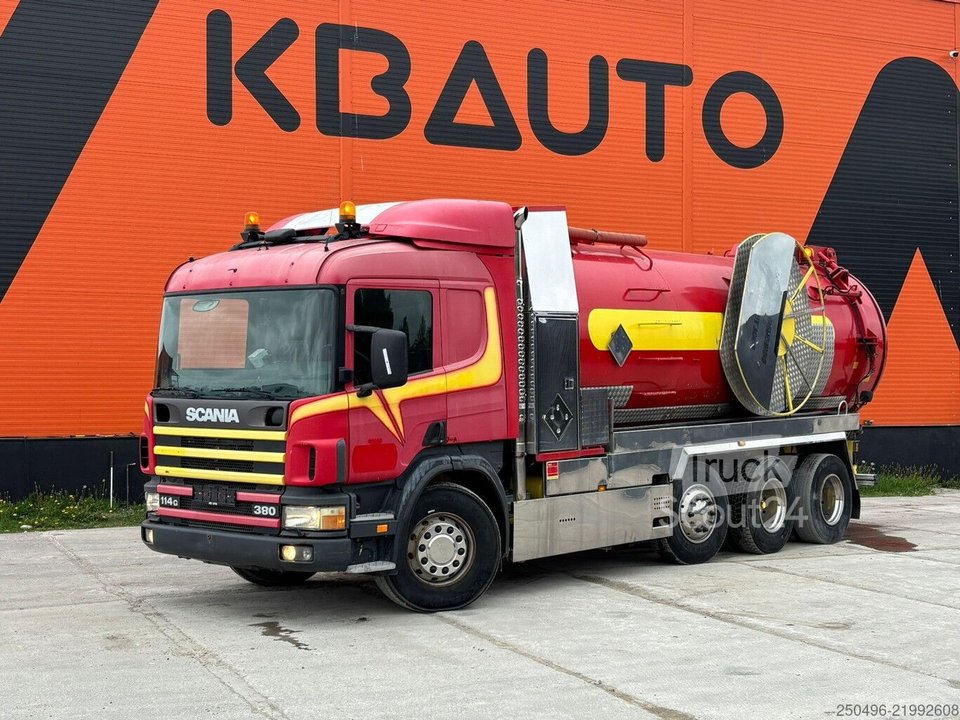 Saugwagen Scania P114 380  ADR / Stainless steel / EUR MARK gebraucht