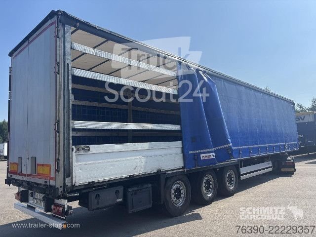 Auflieger mit Pritsche & Plane Schmitz Cargobull Semitrailer Curtainsider Standard gebraucht