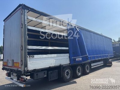 Auflieger mit Pritsche & Plane Schmitz Cargobull Semitrailer Curtainsider Standard gebraucht